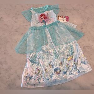 Little Mermaid 🧜‍♀️ Toddler Pajama Gown 🧜‍♀️